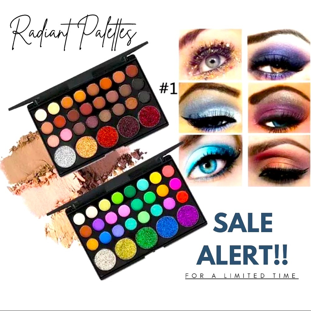 COOL Radiant 24 COLOR Eyeshadow Palette